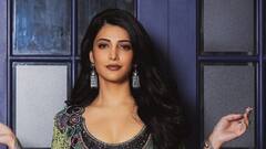 Shruti haasan Photos : பச்சை நிற உடையில் கலக்கும் நடிகை ஸ்ருதி ஹாசன்!