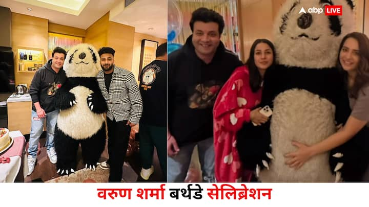 Varun Sharma Birthday Photos: बॉलीवुड में चूचा नाम से फेमस एक्टर वरुण शर्मा आज अपना 34वां बर्थडे सेलिब्रेट कर रहे हैं. ऐसे में शहनाज गिल आधी रात को अपने बेस्ट फ्रेंड के लिए केक लेकर पहुंची थीं.