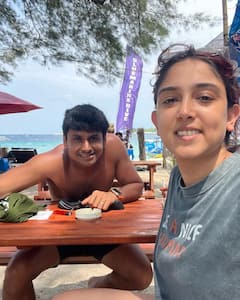 Ira nupur honeymoon : हनीमून ट्रीपमध्येही नुपूरचा फिटनेस फंडा, पाहा फोटो!