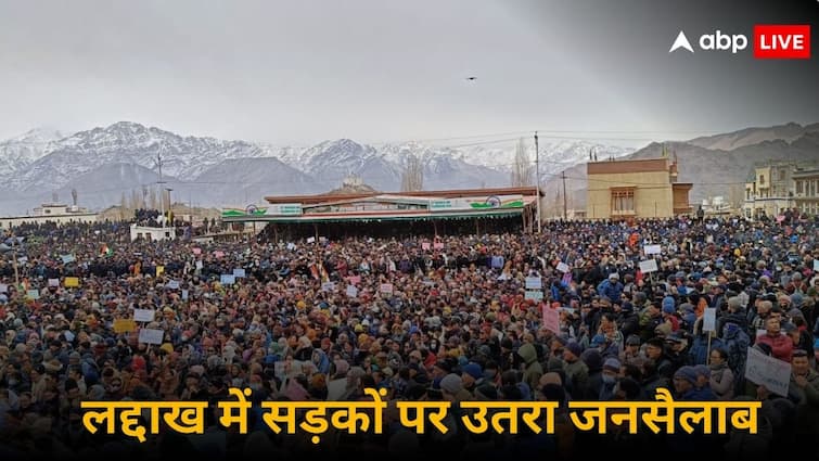 Ladakh Protest Reason People Demands Full Statehood Seprate District Leh Kargil लद्दाख में सड़कों पर क्यों उतरे लोग, किस बात को लेकर केंद्रशासित प्रदेश में मचा है घमासान? यहां समझिए
