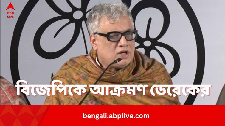 Derek O Brien Accuses BJP Of Financial Terror In West Bengal To Win Over TMC Supremo Mamata Banerjee Derek O Brien:তৃণমূলনেত্রীর সঙ্গে না পেরেই বাংলাকে আর্থিক ভাবে অবরুদ্ধ করার চেষ্টায় বিজেপি: ডেরেক