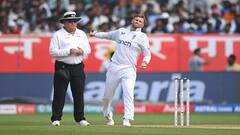 IND vs ENG 2nd Test: Joe Root Injures Finger While Attempting Catch, Goes Off Field