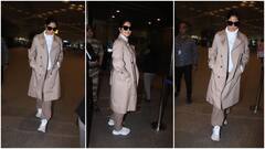 Pics: पत्नी कैटरीना कैफ को एयरपोर्ट छोड़ने आए विक्की कौशल, काला चश्मा लगाए स्टाइलिश लुक में नजर आईं एक्ट्रेस