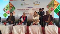 आगरा में दो दिवसीय बायर-सेलर मीट का आयोजन, कृषि मंत्री सूर्य प्रताप शाही सम्मेलन में हुए शामिल