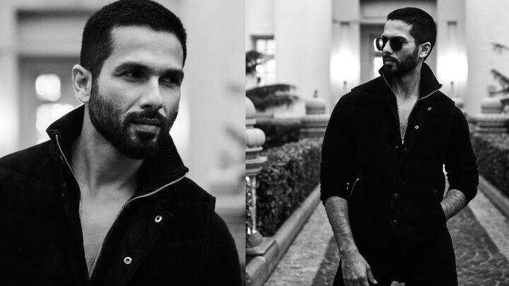 Shahid Kapoor Photos : பிரபல பாலிவுட் நடிகரான ஷாஹித் கபூரின் ப்ளாக் அண்ட் வொயிட் புகைப்படங்களை காண்போம்.