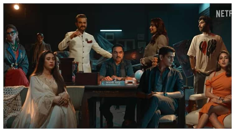 Murder Mubarak Teaser Starring Pankaj Tripathi Sara Ali Khan, Vijay Verma, Karisma Kapoor When And Where To Watch Murder Mubarak: Pankaj Tripathi Is Out To Nab Killer Among Sara, Vijay Varma, Karisma And Others