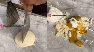VIDEO : बाजारात आली इडली-सांबर आईस्क्रीम; बघूनच लोकांचा राग अनावर, व्हिडीओवर आलेल्या कमाल कमेंट्स वाचून हसू आवरणार नाही