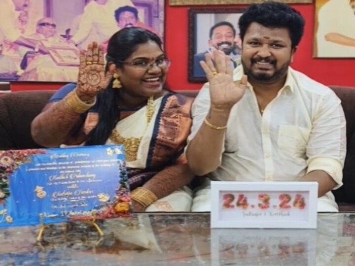 Watch video : ரசிகர்களுக்குத்தான் முதல் பத்திரிகை... வீடியோ மூலம் திருமண தேதியை வெளியிட்ட ரோபோ ஷங்கர் மகள்... 