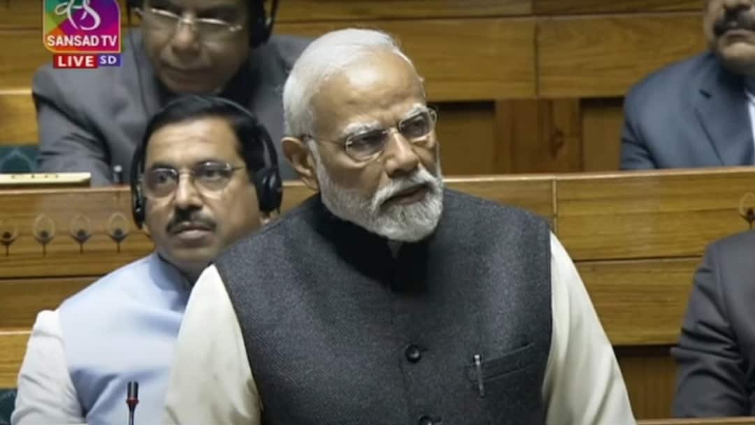 'Oppn Lost Courage To Fight Polls': PM Modi In LS Slams Congress Over Inflation, OBC Push — Highlights ‘Oppn Has Lost Courage To Fight Polls’: PM Modi Replies On ‘Motion Of Thanks’ In Lok Sabha INDIA Congress Opposition 'Oppn Lost Courage To Fight Polls': PM Modi In LS Slams Congress Over Inflation, OBC Push — Highlights