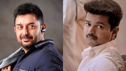 arvind swamy talks about vijay politics video viral Thalapathy Vijay: விஜய்க்கு ஓட்டு போட மாட்டேன் என சொன்ன அரவிந்த்சாமி - உண்மையில் நடந்தது என்ன தெரியுமா?