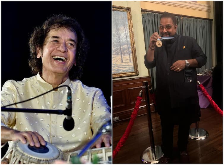 Grammys 2024 Zakir Hussain Pashto Shankar Mahadevan This Moment Honoured 66th Grammy Awards: Indian Music Veterans Shine Bright, Zakir Hussain And Shankar Mahadevan Honoured