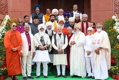 Interfaith Delegation: ਵੱਖ-ਵੱਖ ਧਰਮਾਂ ਦੇ ਵਫ਼ਦ ਨੇ ਪੀਐਮ ਮੋਦੀ ਨਾਲ ਕੀਤੀ ਮੁਲਾਕਾਤ