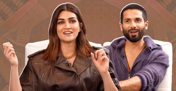 Shahid Kapoor & Kriti Sanon Exclusive Interview | Genz Love, AI Robot |TBMAUJ | ABP Desam