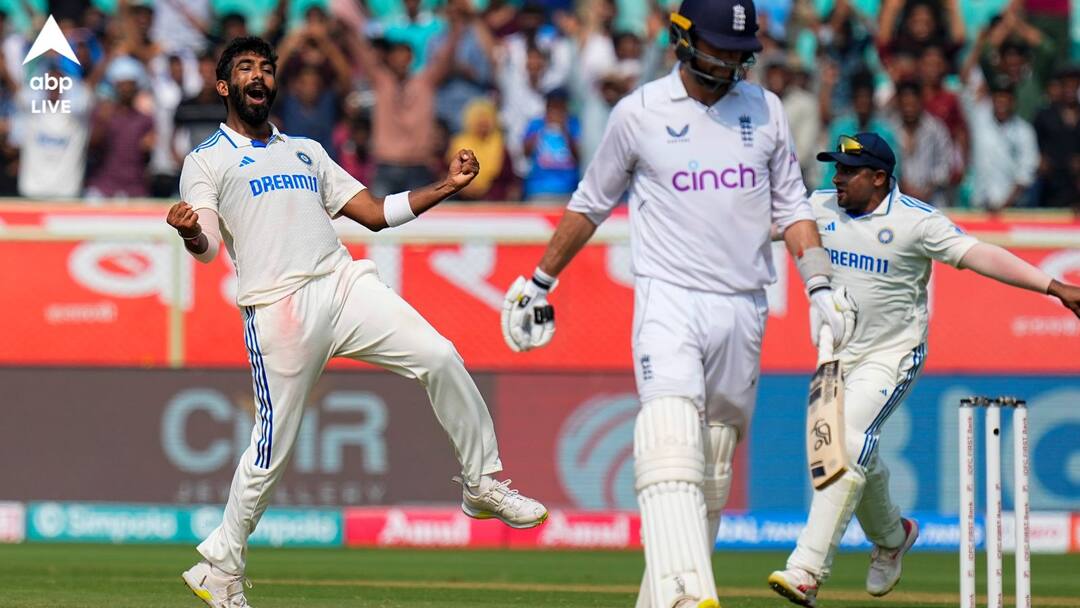 Jasprit Bumrah: ইংল্যান্ডকে গুঁড়িয়ে ৯০ বছর পুরনো রেকর্ড ভাঙলেন বুম বুম বুমরা Jasprit Bumrah Breaks ninety year old bowling Record With Nine Wickets In 2nd Test Vs England Jasprit Bumrah: ইংল্যান্ডকে গুঁড়িয়ে ৯০ বছর পুরনো রেকর্ড ভাঙলেন বুম বুম বুমরা