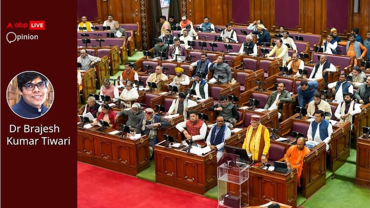 UP Budget 2024 Yogi Govt's Biggest-Ever Budget Focuses More On Women Youth And Farmers abpp UP Budget 2024: To Reach $1-Trn Economy, Manufacturing Will Have To Increase By 5 Times, Services By 4 Times