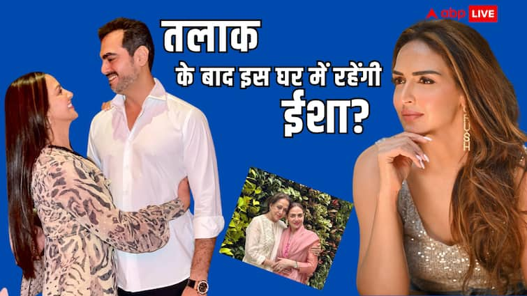 esha deol to shift mother hema malini bunglow after seperation with husband bharat takhtani