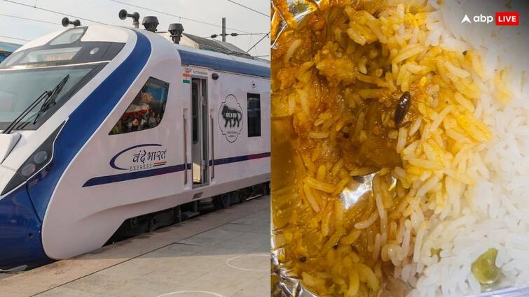 वंदे भारत में पैसेंजर की थाली में म‍िला कॉकरोच-हंगामा, IRCTC ने मांगी माफी, सर्व‍िस प्रोवाइडर पर एक्‍शन