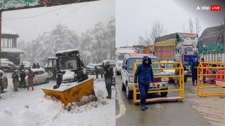 Jammu Srinagar Highway: जम्मू-श्रीनगर के बीच का रास्‍ता एक बार फ‍िर बाधित हो गया. कई दिनों से लगातार बारिश से चट्टानें खिसकने की घटनाएं हुईं हैं. इस वजह से कई रूटों पर वाहनों की रफ्तार थम गई है.