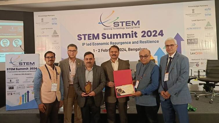 IIT Kanpur Bags STEM Impact Awards 2024 For Impactful Technology Transfer Activities IIT Kanpur Bags STEM Impact Awards 2024 For Impactful Technology Transfer Activities