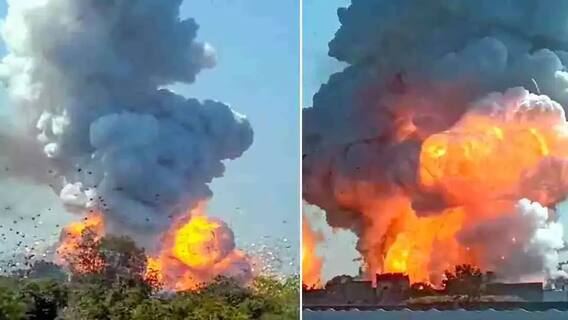 Madhyapradesh Firecracker Blast |టపాకాయల దుకాణంలో అగ్ని ప్రమాదం..60 మందికిపైగా..! | ABP Desam