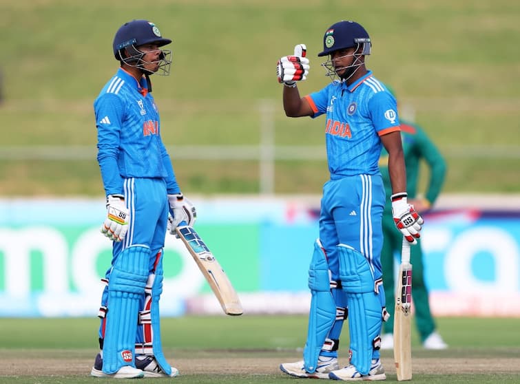 U-19 World Cup 2024 Semi Final India won by 2 wickets against South Africa qualified Final match Highlights U-19 WC Semi-Final: সচিন-উদয়ের রেকর্ড পার্টনারশিপ, প্রোটিয়াদের হারিয়ে যুব বিশ্বকাপের ফাইনালে ভারত