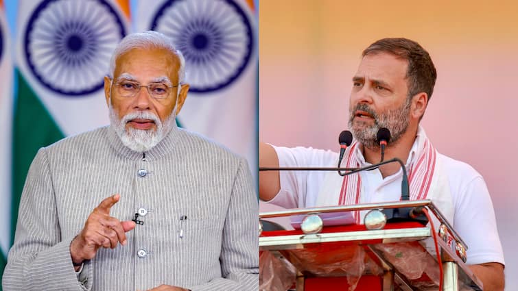 pm modi called himself biggest obc rahul gandhi s asked  why be afraid of counting parliament session marathi news PM Modi : पंतप्रधान मोदी स्वत:ला म्हणाले 'सर्वात मोठा OBC', काँग्रेसवरही निशाणा; राहुल गांधीचं जोरदार प्रत्युत्तर, म्हणाले...