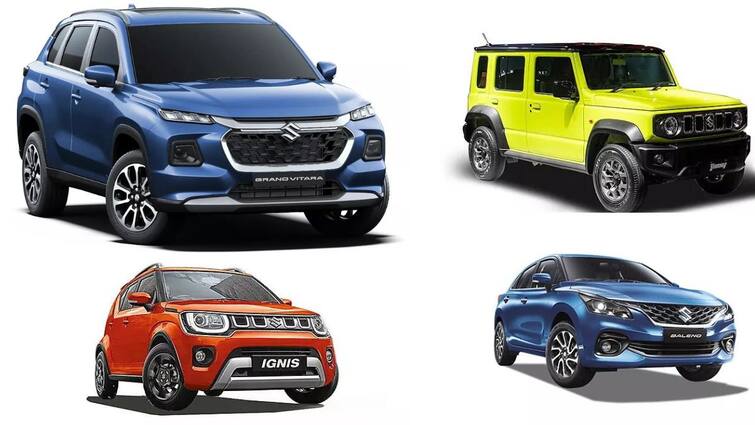 maruti grand vitara gets up to rs 75000 off on my2023 stocks check complete list Maruti Suzuki MY2023: மாருதி சுசுகி அதிரடி சலுகை - விடாரா டூ ஜிம்னி கார் மாடல்களுக்கு ரூ.1.5 லட்சம் வரை தள்ளுபடி