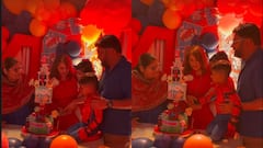 Kapil Sharma's Son Trishaan Turns Three; Check Out Pics From His Spiderman-Themed Birthday Celebration