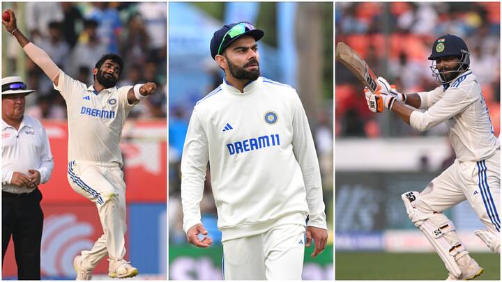 India squad India vs England Rajkot Test Virat Kohli Ravindra Jadeja Shami Miss IND vs ENG 3rd Test Virat, Jadeja, Shami Likely To Miss IND vs ENG 3rd Test; Check India's Probable Squad For Rajkot Test