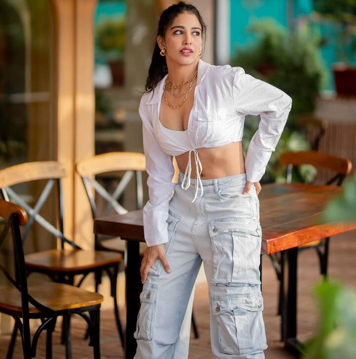 'బంగార్రాజు' సినిమాలోని ఒక పాటలో దక్షా నగార్కర్ అతిథి పాత్రలో తళుక్కుమని మెరిశారు. ఆ సినిమా ప్రీ రిలీజ్ వేడుకలో నాగచైతన్యతో కన్ను గీటిన వీడియో వైరల్ అయ్యింది. ఇప్పుడు ఈ వడలు ఆన్సర్ వైరల్ అవుతోంది. (Image Courtesy: dakshanagarkar / Instagram)