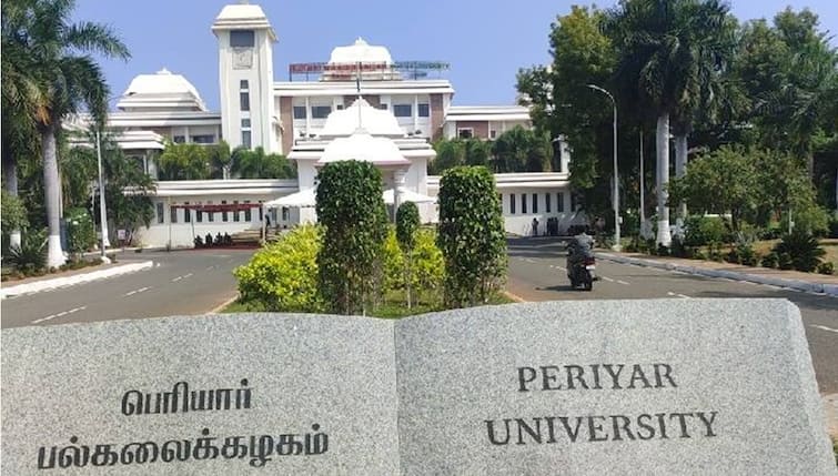 Book should not be published: Salem Periyar University Controversy by circular Periyar University: சர்ச்சைகளின் கூடாரமா சேலம் பெரியார் பல்கலை? புத்தகம் வெளியிடக்கூடாது என்ற சுற்றறிக்கையால் சர்ச்சை!