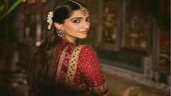 sonam kapoor Photo: સોનમ કપૂરે તેની માતાની 35 વર્ષ જૂની સાડી પહેરી, તસવીરો પર ફેન્સ થયા ફિદા