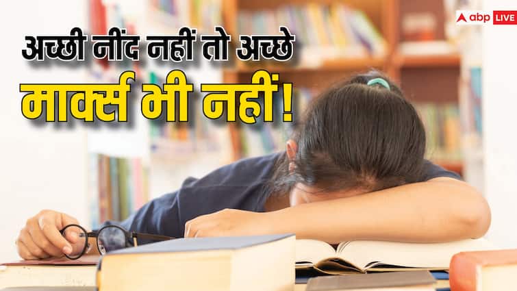 If one does not sleep properly, the child’s performance in exams may deteriorate, take care of this along with studies.