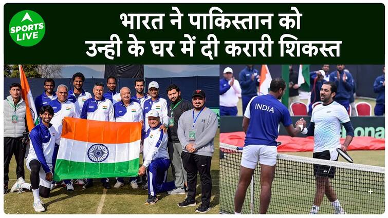 Davis Cup : Pakistan में भारतीय टेनिस स्टार्स का भौकाल, 4-0 से दी करारी शिकस्त