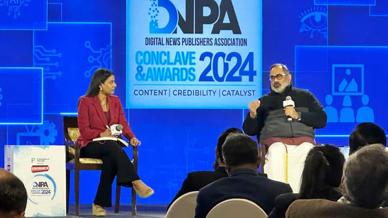 Centre Not  In Censorship, 11 Illegal Varieties Of Content material Lined By IT Act: Rajeev Chandrasekhar