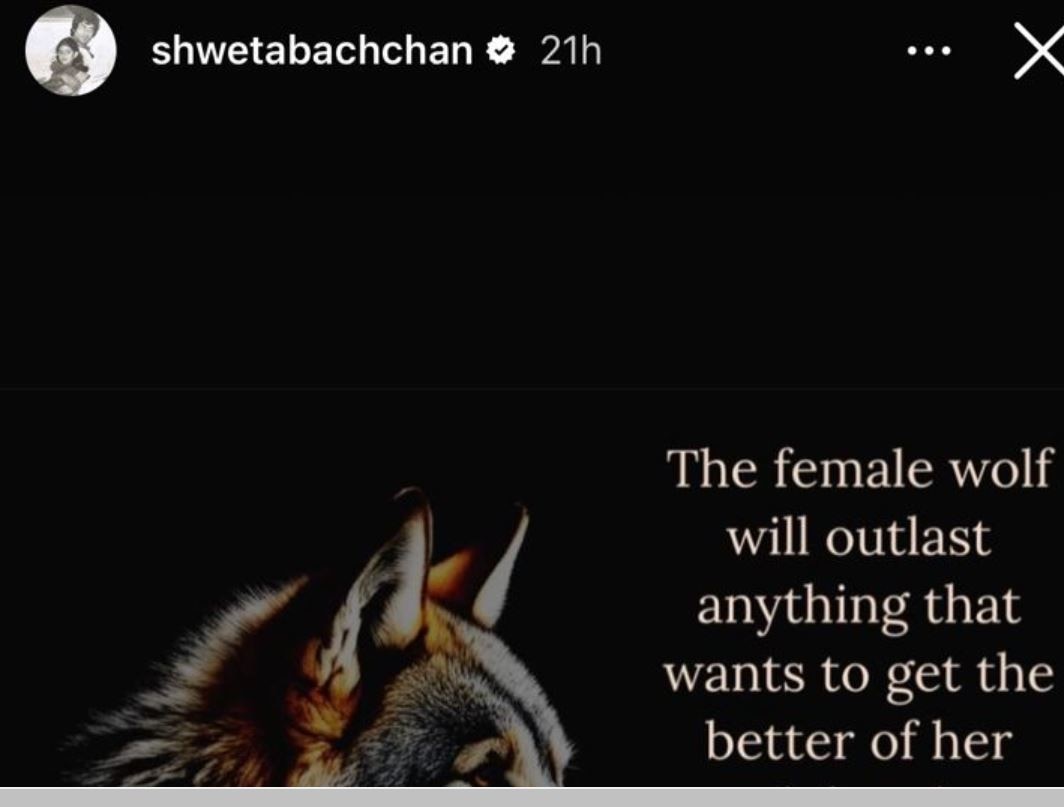 Shweta Bachchan Shares Cryptic Note On Abhishek Bachchan's B'Day About 'Female Wolf That Will Outlast Anything