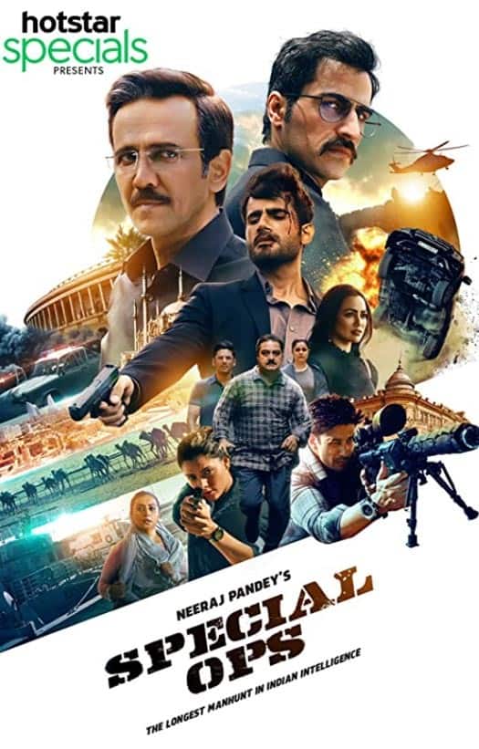 Special Ops 2: Special Ops is an unmissable action espionage thriller series, led by Kay Kay Menon, Karan Tacker, and Vinay Pathak. The series, driven by Himmat Singh of the Research and Analysis Wing, unveils a gripping narrative of a singular mastermind orchestrating global terrorist attacks. With a task force scattered across the world, Singh's team delves into complex patterns, determined to catch the elusive culprit. The intense storyline, coupled with exceptional performances, makes 