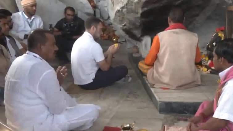 WATCH: Rahul Gandhi Presents Prayers At Vedvyas Temple In Odisha’s Rourkela