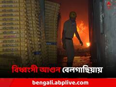 বেলগাছিয়ার মিল্ক কলোনির সেন্ট্রাল ডেয়ারিতে বিধ্বংসী আগুন