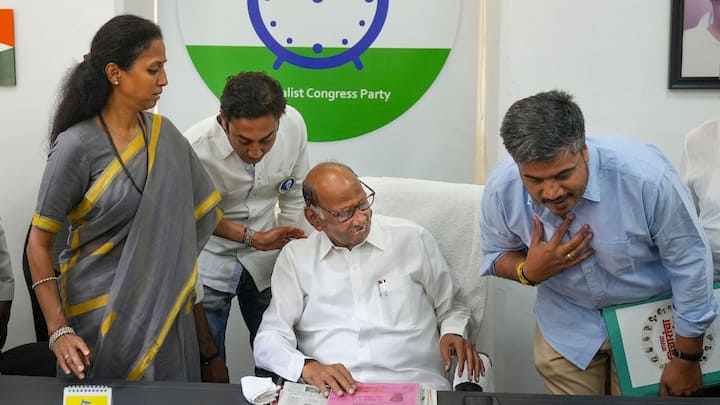 The ECI provided a special concession to the Sharad Pawar-led faction of NCP by giving it a 