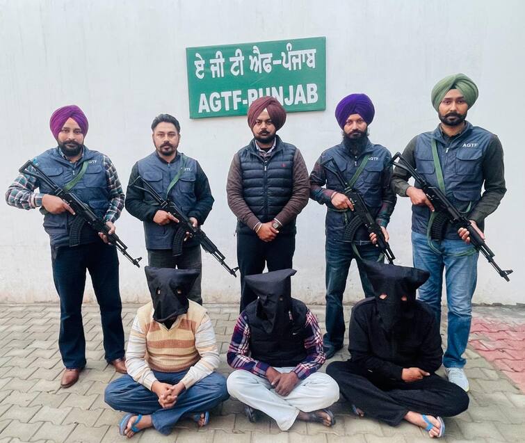 AGTF arrested 3 associates of terrorists  Canada based Lakbir Landa Pak based Harwinder Rinda AGTF Action: ਅੱਤਵਾਦੀ ਲਖਬੀਰ ਲੰਡਾ ਤੇ ਹਰਵਿੰਦਰ ਰਿੰਦਾ ਦੇ 3 ਸਾਥੀ ਪੰਜਾਬ ਪੁਲਿਸ ਨੇ ਕੀਤੇ ਗ੍ਰਿਫ਼ਤਾਰ, ਇੱਕ RDX ਕੇਸ 'ਚ ਨਾਮਜ਼ਦ