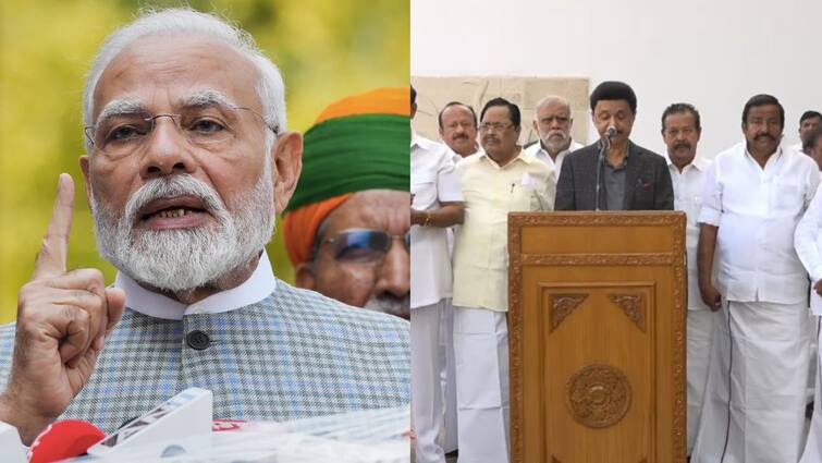 Chief Minister Stalin said  Prime Minister Modi is criticizing the Congress like the leader of the opposition “பிரதமர் பேச்சை பார்த்தேன், படித்தேன், சிரித்தேன்”.. நாடாளுமன்றத்தில் பிரதமர் பேச்சு குறித்து முதலமைச்சர் ஸ்டாலின்!