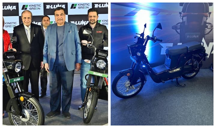 Union Transport Minister Nitin Gadkari has unveiled the electric return of the popular Luna nameplate in India.