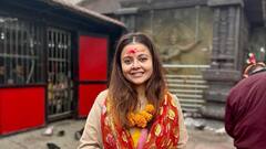 PHOTO : देवोलिना भट्टाचार्जी आशीर्वाद घेण्यासाठी पोहोचली कामाख्या देवीच्या मंदिरात; पाहा फोटो!