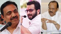 अजितदादांनी पाडण्याची घोषणा केली, पण जयंत पाटलांनी अमोल कोल्हेंची उमेदवारी जाहीर करून टाकली!