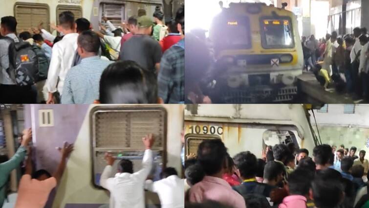 Mumbai: Individuals Transfer Coach At Vashi Station To Save Man Trapped Underneath Practice