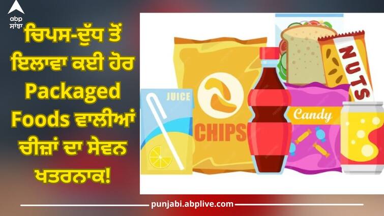 Apart from chips-milk, consuming many other packaged items is dangerous, know from the expert how many diseases are hidden inside Packaged Foods Side Effects: ਚਿਪਸ-ਦੁੱਧ ਤੋਂ ਇਲਾਵਾ ਕਈ ਹੋਰ ਪੈਕਟਬੰਦ ਚੀਜ਼ਾਂ ਦਾ ਸੇਵਨ ਖਤਰਨਾਕ, ਮਾਹਿਰ ਤੋਂ ਜਾਣੋ ਕਿਵੇਂ ਅੰਦਰ ਛੁਪੀਆਂ ਕਈ ਬਿਮਾਰੀਆਂ