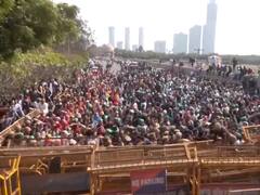 IN PICS: Delhi Roads Choked As UP Farmers March To Parliament