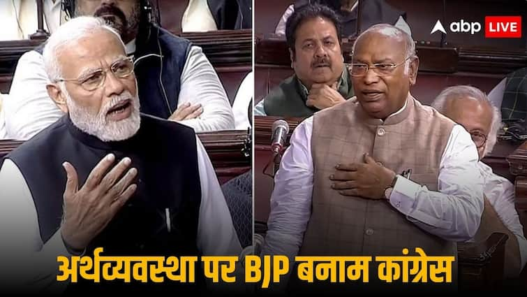 Congress Mallikarjun Kharge Black Paper Against PM Narendra Modi BJP White Paper Economic Situation किसकी सरकार में सुधरी अर्थव्यवस्था? बीजेपी के 'श्वेत पत्र' के खिलाफ कांग्रेस लाएगी 'ब्लैक पेपर', काम का दिया जाएगा लेखा-जोखा