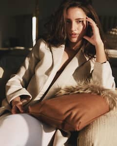 Tripti Dimri Ditches Bra For Latest Photoshoot In Blazer, Shares Stunning Sunkissed PICS